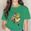 And Donkey Kawaii Girls Women T Shirt Shrek Comedy Film Blusas Harajuku Casual Short Sleeve Vintage.jpg 640x640 12 - Shrek Shop