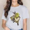 And Donkey Kawaii Girls Women T Shirt Shrek Comedy Film Blusas Harajuku Casual Short Sleeve Vintage.jpg 640x640 13 - Shrek Shop