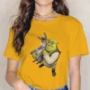 And Donkey Kawaii Girls Women T Shirt Shrek Comedy Film Blusas Harajuku Casual Short Sleeve Vintage.jpg 640x640 20 - Shrek Shop