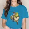 And Donkey Kawaii Girls Women T Shirt Shrek Comedy Film Blusas Harajuku Casual Short Sleeve Vintage.jpg 640x640 21 - Shrek Shop