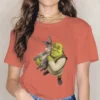 And Donkey Kawaii Girls Women T Shirt Shrek Comedy Film Blusas Harajuku Casual Short Sleeve Vintage.jpg 640x640 4 - Shrek Shop