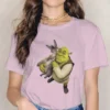 And Donkey Kawaii Girls Women T Shirt Shrek Comedy Film Blusas Harajuku Casual Short Sleeve Vintage.jpg 640x640 8 - Shrek Shop