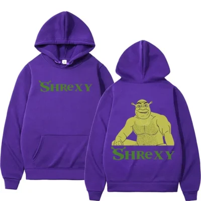 Animated Shrek Funny Meme Graphic Hoodies Men Harajuku Hip Hop Trend Pullovers Sweatshirt Male Retro Oversized.jpg 640x640 11 - Shrek Shop