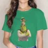 Best Friends Ever Women Tshirts Shrek Comedy Film Gothic Vintage Female Clothing Loose Cotton Graphic Short.jpg 640x640 12 - Shrek Shop