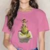 Best Friends Ever Women Tshirts Shrek Comedy Film Gothic Vintage Female Clothing Loose Cotton Graphic Short.jpg 640x640 14 - Shrek Shop