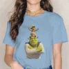 Best Friends Ever Women Tshirts Shrek Comedy Film Gothic Vintage Female Clothing Loose Cotton Graphic Short.jpg 640x640 16 - Shrek Shop