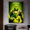 Cartoon Funny S Shrek Good Quality Posters Kraft Paper Prints Vintage Home Room Cafe Bar Wall - Shrek Shop