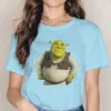 Cute Women Clothing Shrek Comedy Film Graphic Print Female Tshirts Vintage Graphic Loose Tops Tee Kawaii.jpg 640x640 1 - Shrek Shop