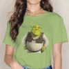 Cute Women Clothing Shrek Comedy Film Graphic Print Female Tshirts Vintage Graphic Loose Tops Tee Kawaii.jpg 640x640 23 - Shrek Shop