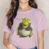 Cute Women Clothing Shrek Comedy Film Graphic Print Female Tshirts Vintage Graphic Loose Tops Tee Kawaii.jpg 640x640 8 - Shrek Shop