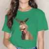 Donkey Women Tshirts Shrek Comedy Film Aesthetic Vintage Female Clothing Large Cotton Graphic Streetwear.jpg 640x640 12 - Shrek Shop