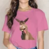 Donkey Women Tshirts Shrek Comedy Film Aesthetic Vintage Female Clothing Large Cotton Graphic Streetwear.jpg 640x640 14 - Shrek Shop