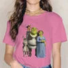 Family Women Tshirts Shrek Comedy Film Aesthetic Vintage Female Clothing Oversized Cotton Graphic Tops.jpg 640x640 14 - Shrek Shop