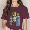 Family Women Tshirts Shrek Comedy Film Aesthetic Vintage Female Clothing Oversized Cotton Graphic Tops.jpg 640x640 15 - Shrek Shop