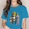 Family Women Tshirts Shrek Comedy Film Aesthetic Vintage Female Clothing Oversized Cotton Graphic Tops.jpg 640x640 21 - Shrek Shop