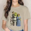 Family Women Tshirts Shrek Comedy Film Aesthetic Vintage Female Clothing Oversized Cotton Graphic Tops.jpg 640x640 6 - Shrek Shop