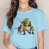 Friends Women Clothing Shrek Comedy Film Graphic Print Female Tshirts Vintage Graphic Loose Tops Tee Kawaii.jpg 640x640 1 - Shrek Shop