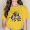 Friends Women Clothing Shrek Comedy Film Graphic Print Female Tshirts Vintage Graphic Loose Tops Tee Kawaii.jpg 640x640 10 - Shrek Shop