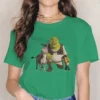 Friends Women Clothing Shrek Comedy Film Graphic Print Female Tshirts Vintage Graphic Loose Tops Tee Kawaii.jpg 640x640 12 - Shrek Shop