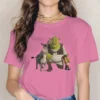 Friends Women Clothing Shrek Comedy Film Graphic Print Female Tshirts Vintage Graphic Loose Tops Tee Kawaii.jpg 640x640 14 - Shrek Shop