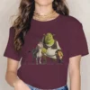 Friends Women Clothing Shrek Comedy Film Graphic Print Female Tshirts Vintage Graphic Loose Tops Tee Kawaii.jpg 640x640 15 - Shrek Shop