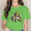 Friends Women Clothing Shrek Comedy Film Graphic Print Female Tshirts Vintage Graphic Loose Tops Tee Kawaii.jpg 640x640 17 - Shrek Shop