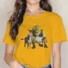 Friends Women Clothing Shrek Comedy Film Graphic Print Female Tshirts Vintage Graphic Loose Tops Tee Kawaii.jpg 640x640 20 - Shrek Shop