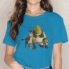 Friends Women Clothing Shrek Comedy Film Graphic Print Female Tshirts Vintage Graphic Loose Tops Tee Kawaii.jpg 640x640 21 - Shrek Shop