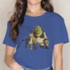 Friends Women Clothing Shrek Comedy Film Graphic Print Female Tshirts Vintage Graphic Loose Tops Tee Kawaii.jpg 640x640 5 - Shrek Shop