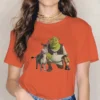 Friends Women Clothing Shrek Comedy Film Graphic Print Female Tshirts Vintage Graphic Loose Tops Tee Kawaii.jpg 640x640 7 - Shrek Shop