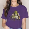 Friends Women Clothing Shrek Comedy Film Graphic Print Female Tshirts Vintage Graphic Loose Tops Tee Kawaii.jpg 640x640 9 - Shrek Shop