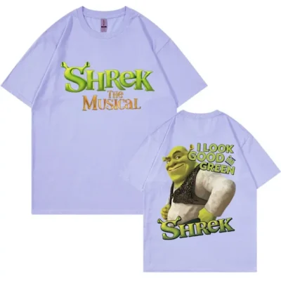 Funny Animated Shrek Musical Logo T Shirt Men s Women Fashion Cotton Oversized T shirt Vintage.jpg 640x640 10 - Shrek Shop