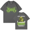 Funny Shrek Check Yourself Before You Print T Shirt Men s Fashion Vintage Gothic T Shirts.jpg 640x640 3 - Shrek Shop