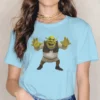 Funny Women Tshirts Shrek Comedy Film Grunge Vintage Female Clothing Loose Cotton Graphic Streetwear.jpg 640x640 1 - Shrek Shop