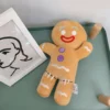 INS Gingerbread Man Plush Biscuit Shrek Toys Sleeping Cookies Reindeer Cushion Pillow Stuffed Sofa Doll House 1 - Shrek Shop