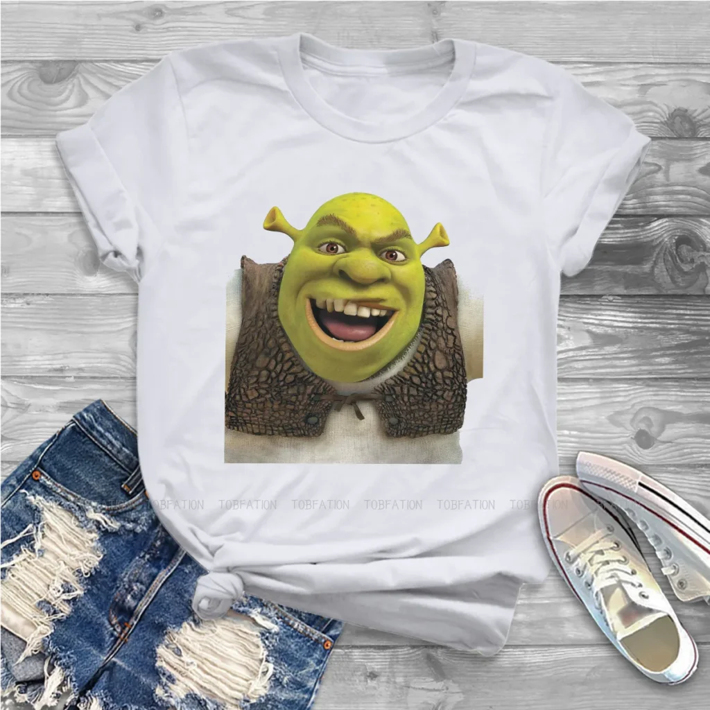 Is not Pleased Sweet Girls Women T Shirt Shrek Comedy Film Blusas Harajuku Casual Short Sleeve - Shrek Shop