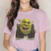 Is not Pleased Sweet Girls Women T Shirt Shrek Comedy Film Blusas Harajuku Casual Short Sleeve.jpg 640x640 8 - Shrek Shop