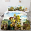 Monster Shreks 3D Printed Duvet Case Pillowcase Bedding Set Twin Full Queen King Size for Kids 2 - Shrek Shop