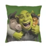 Personalized Animated Shrek Throw Pillow Case Decoration 3D Double sided Print Square Comedy Film Cushion Cover 2 - Shrek Shop