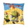 Personalized Animated Shrek Throw Pillow Case Decoration 3D Double sided Print Square Comedy Film Cushion Cover 9 - Shrek Shop