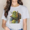 Ready Kawaii Girls Women T Shirt Shrek Comedy Film Blusas Harajuku Casual Short Sleeve Vintage Oversized.jpg 640x640 13 - Shrek Shop