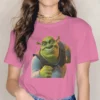 Ready Kawaii Girls Women T Shirt Shrek Comedy Film Blusas Harajuku Casual Short Sleeve Vintage Oversized.jpg 640x640 14 - Shrek Shop
