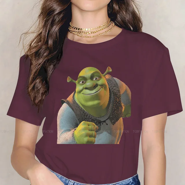 Ready Kawaii Girls Women T Shirt Shrek Comedy Film Blusas Harajuku Casual Short Sleeve Vintage Oversized.jpg 640x640 15 - Shrek Shop