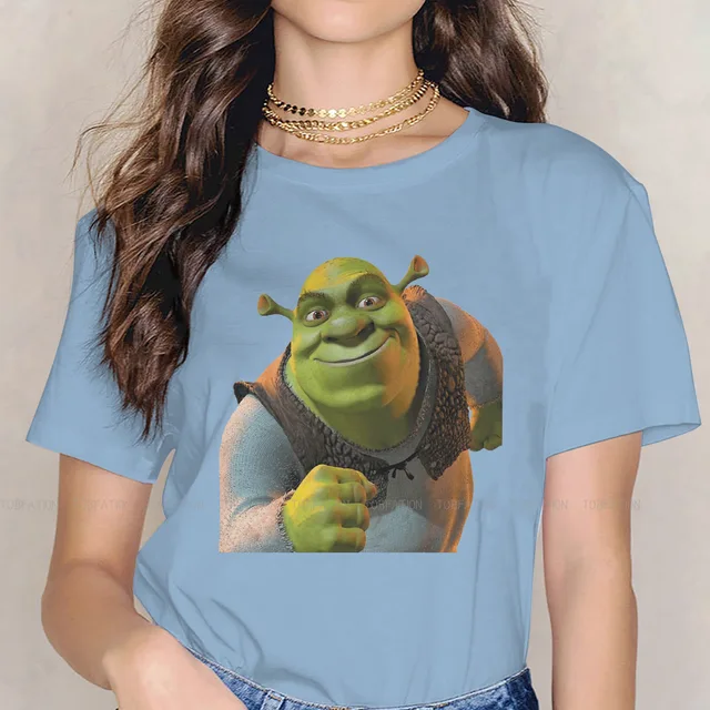 Ready Kawaii Girls Women T Shirt Shrek Comedy Film Blusas Harajuku Casual Short Sleeve Vintage Oversized.jpg 640x640 16 - Shrek Shop