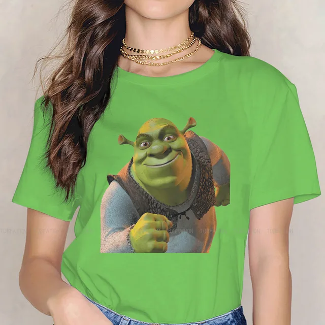 Ready Kawaii Girls Women T Shirt Shrek Comedy Film Blusas Harajuku Casual Short Sleeve Vintage Oversized.jpg 640x640 17 - Shrek Shop