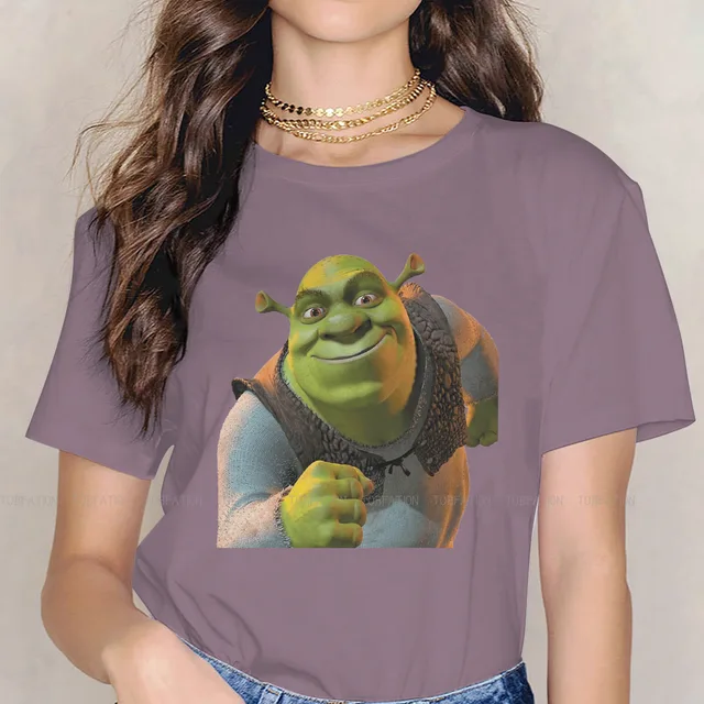 Ready Kawaii Girls Women T Shirt Shrek Comedy Film Blusas Harajuku Casual Short Sleeve Vintage Oversized.jpg 640x640 18 - Shrek Shop