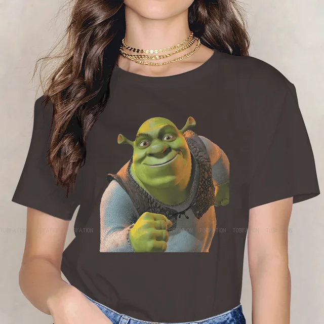 Ready Kawaii Girls Women T Shirt Shrek Comedy Film Blusas Harajuku Casual Short Sleeve Vintage Oversized.jpg 640x640 2 - Shrek Shop