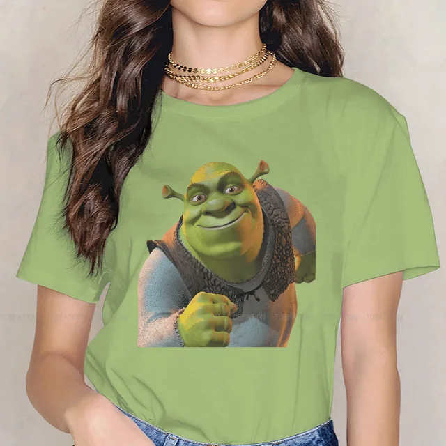 Ready Kawaii Girls Women T Shirt Shrek Comedy Film Blusas Harajuku Casual Short Sleeve Vintage Oversized.jpg 640x640 23 - Shrek Shop
