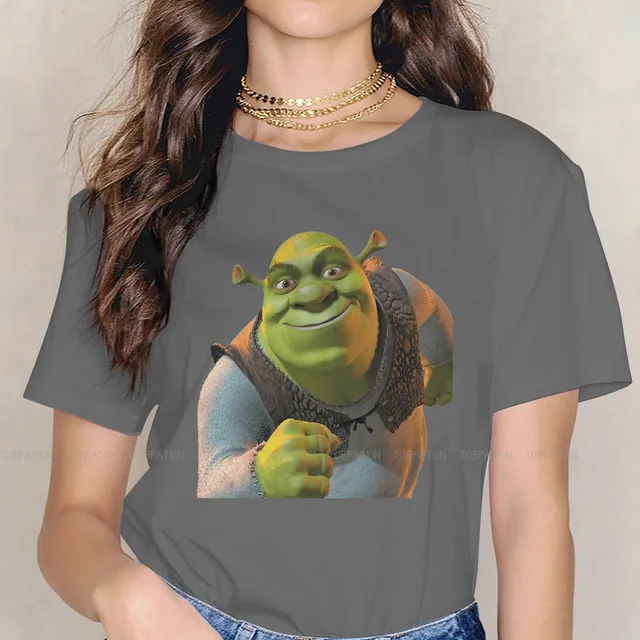Ready Kawaii Girls Women T Shirt Shrek Comedy Film Blusas Harajuku Casual Short Sleeve Vintage Oversized.jpg 640x640 3 - Shrek Shop