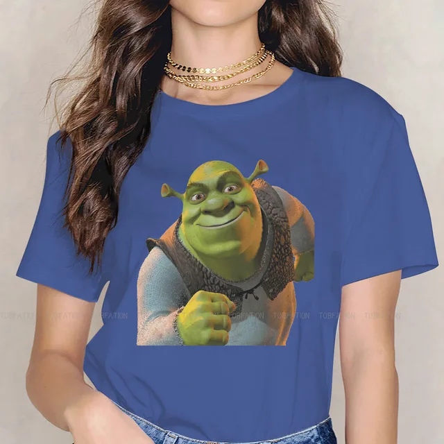 Ready Kawaii Girls Women T Shirt Shrek Comedy Film Blusas Harajuku Casual Short Sleeve Vintage Oversized.jpg 640x640 5 - Shrek Shop